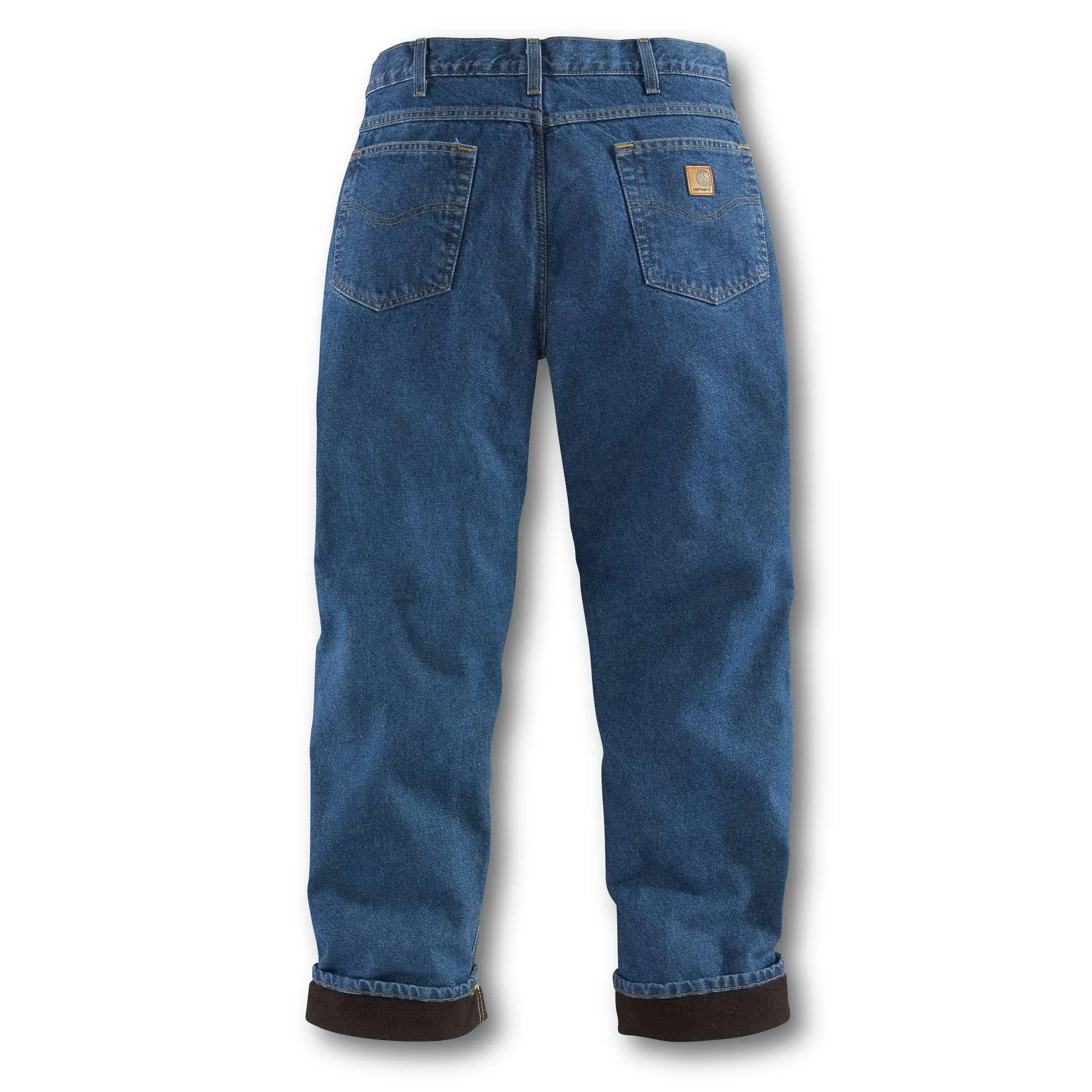 Relaxed-Fit Straight-Leg Fleece Lined Jean
