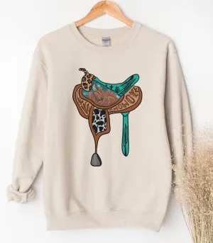 Saddle Up Cowgirl Sweatshirt