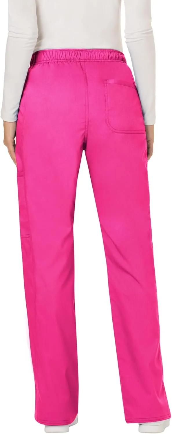 Scrubs for Women Workwear Revolution, Drawstring Scrub Pants, Soft Stretch WW120