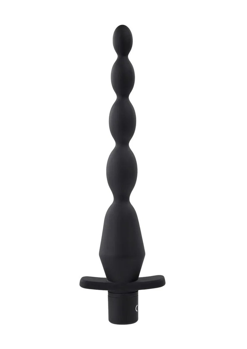 Selopa Vibrating Rechargeable Silicone Butt Beads