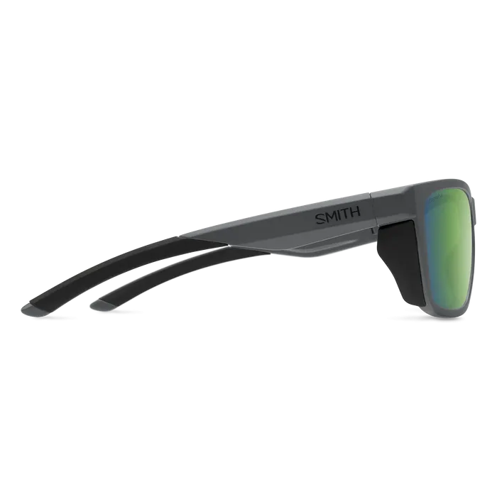 Smith Longfin Matte Cement / ChromaPop Polarized Green Mirror