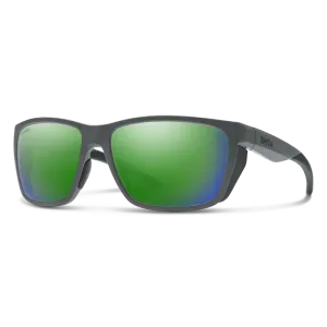 Smith Longfin Matte Cement / ChromaPop Polarized Green Mirror
