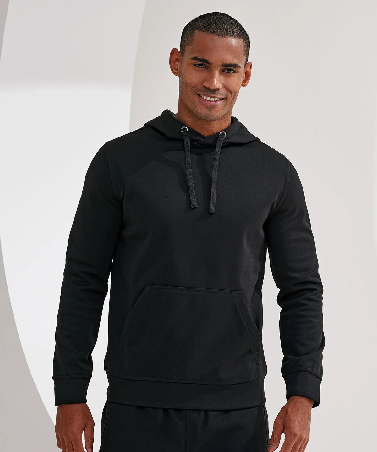 TriDri® spun dyed hoodie | Black