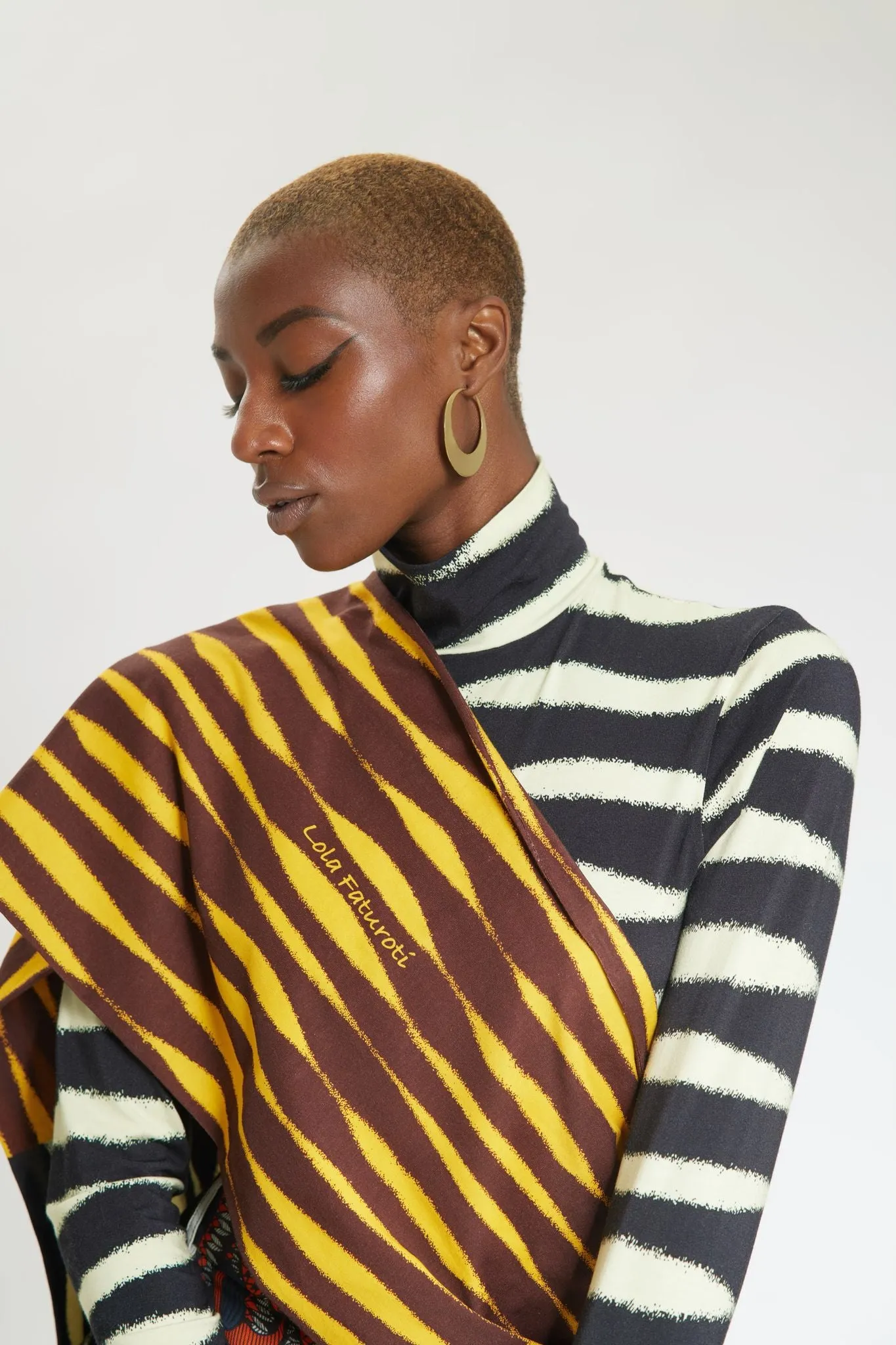 Twillight Horizontal Scarf -  Yellow
