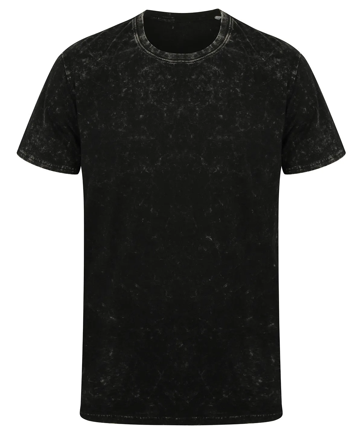Unisex washed band T | Washed Black