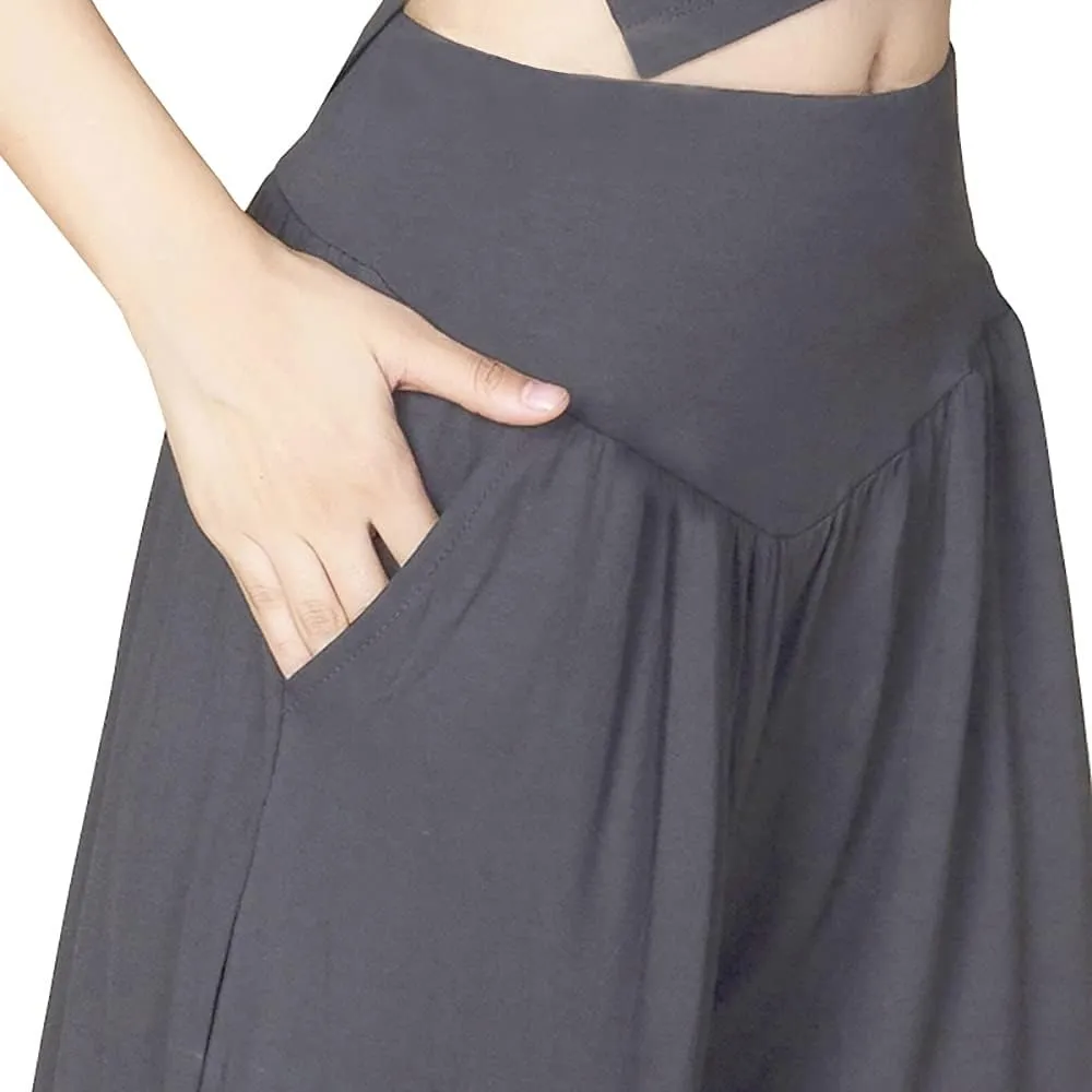 Women's Elastic Soft Modal Yoga Sports Pants Dance Harem Pants