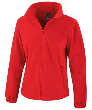 Womens Norse outdoor fleece | Flame Red