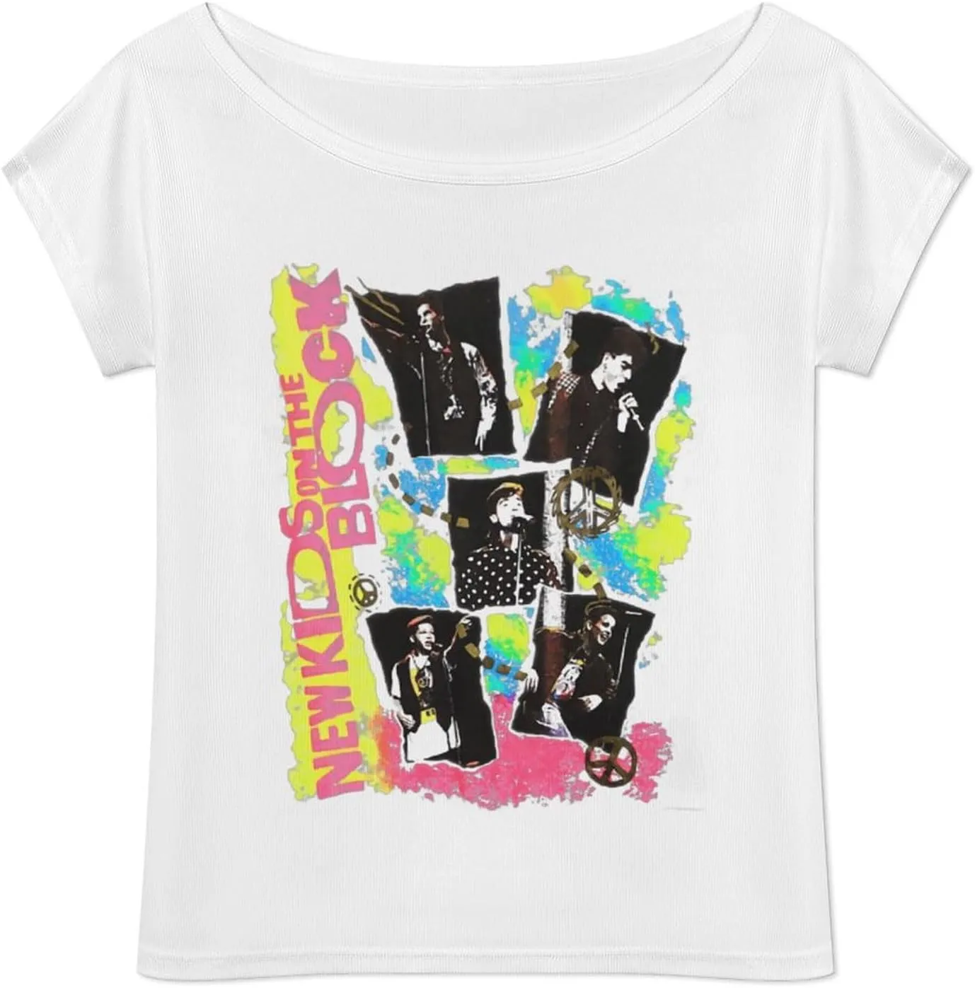 Women's Off Shoulder Tops, One Shoulder Shirts, Short Sleeves Sexy Slim Fit Tees