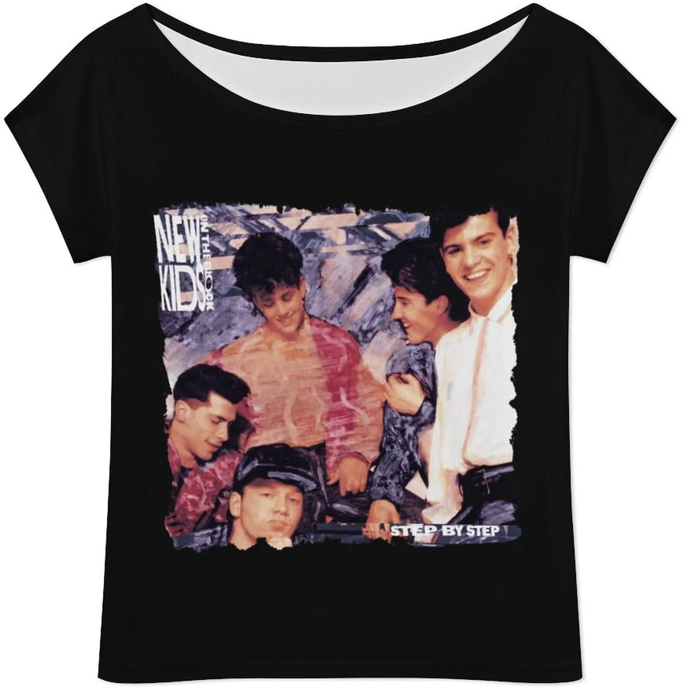 Women's Off Shoulder Tops, One Shoulder Shirts, Short Sleeves Sexy Slim Fit Tees