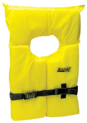 Yellow Type II Life Vest/ Life jacket
